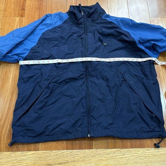 Polo Sport Ralph Lauren Vintage Men's Navy and Blue Jacket size XXL - Picture 14 of 15